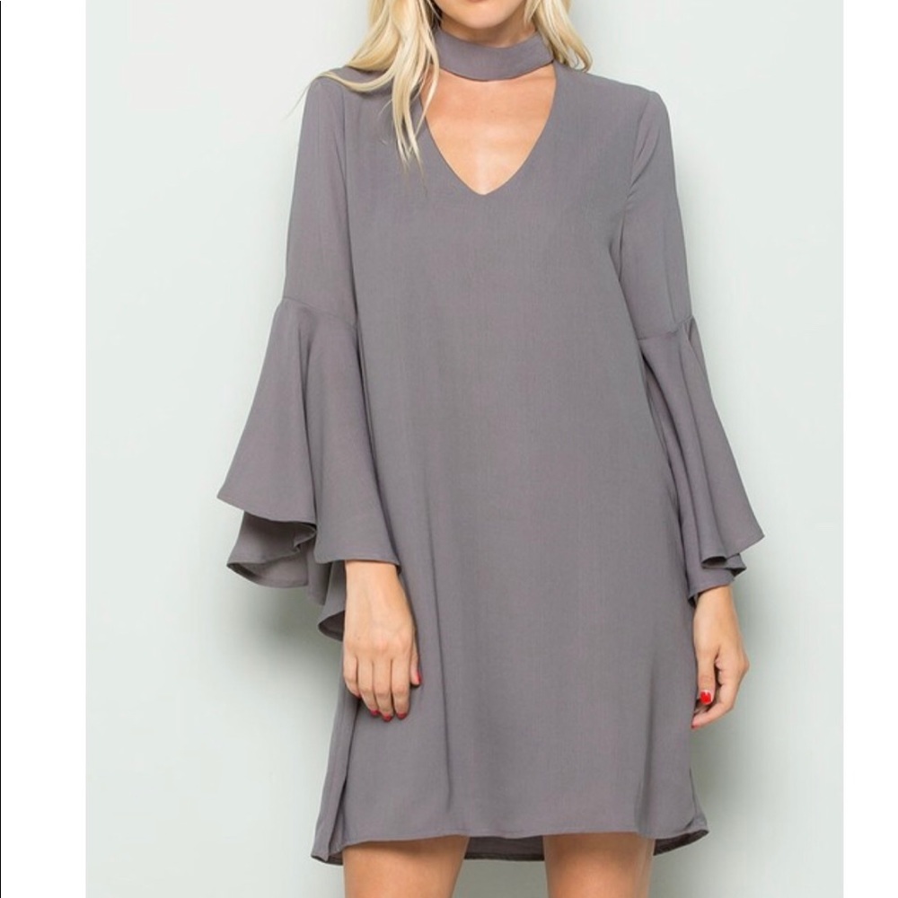 NWOT Beautiful Bell Sleeve Dress Never Worn